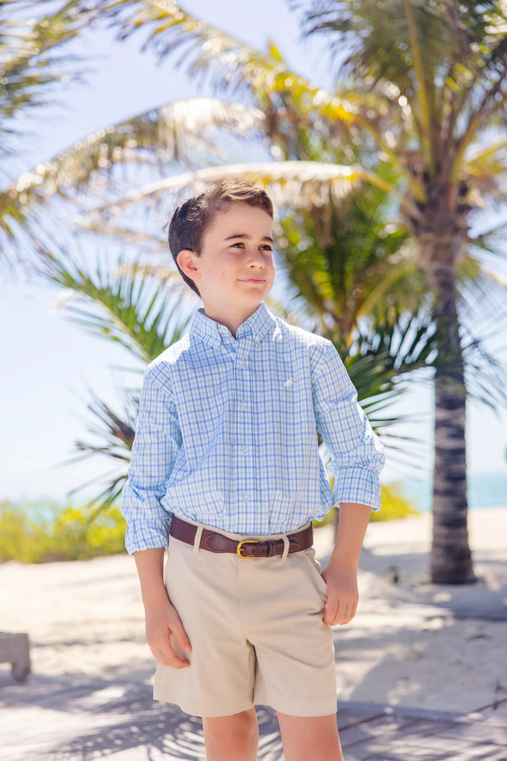 SUNRISE BLVD BLUE DEAN'S LIST DRESS SHIRT