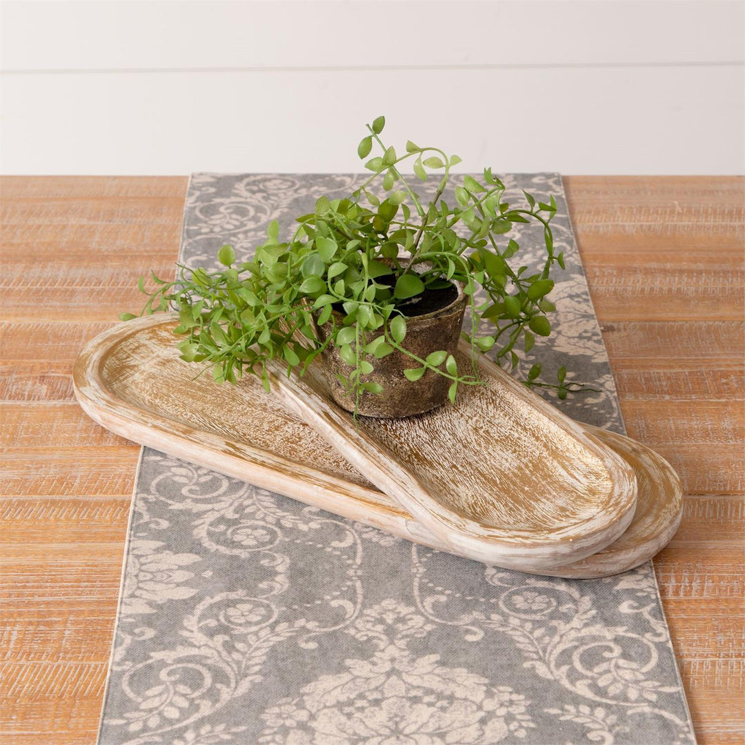 BRUSHED GOLD DOUGH BOWL