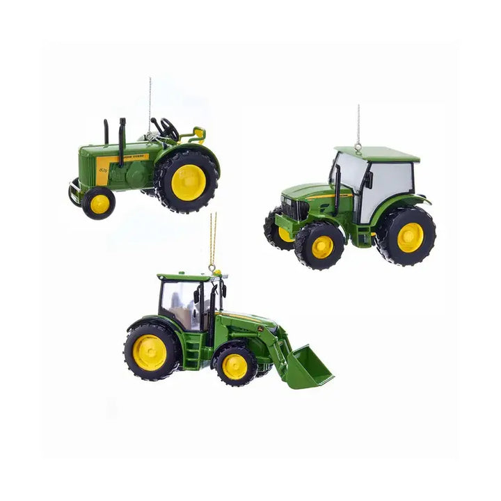 JOHN DEERE TRACTOR ASSORTMENT ORNAMENT