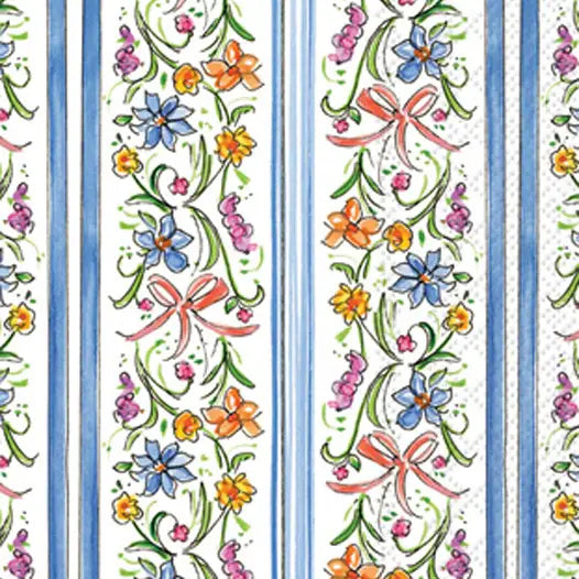 EASTER STRIPES GUEST TOWEL