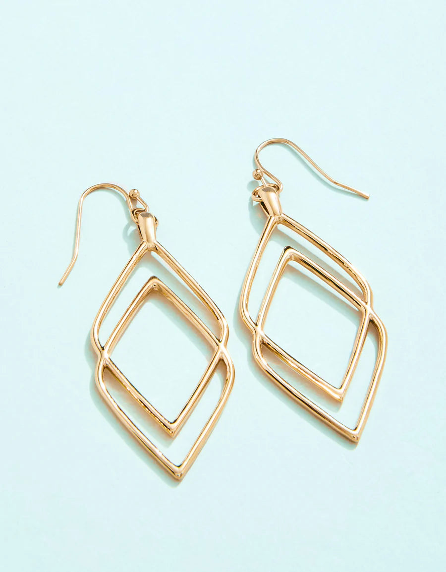 SP RIVIERA EARRINGS GOLD