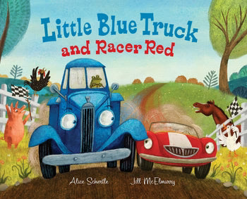 LITTLE BLUE TRUCK AND RACER RED BOOK