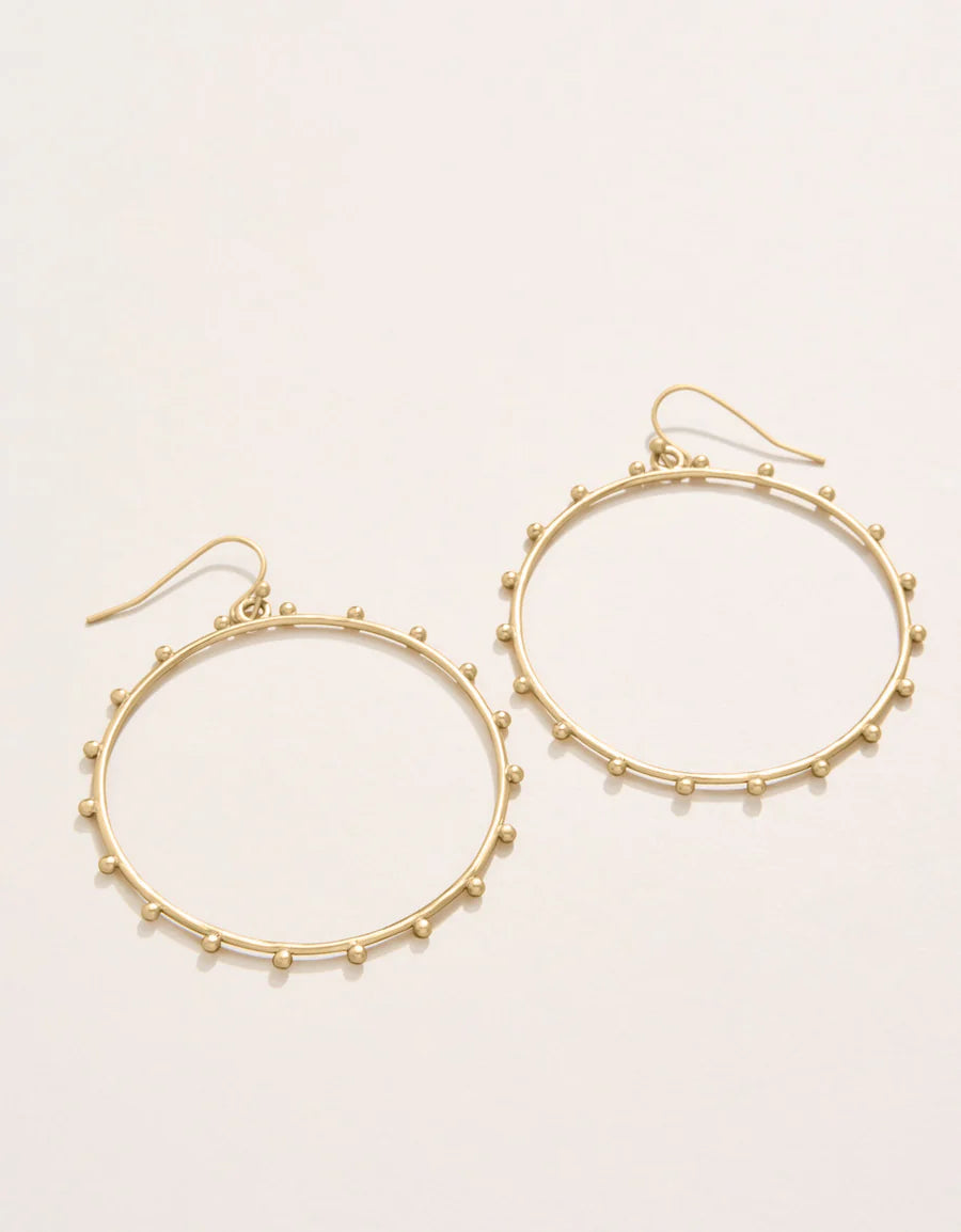 GOLD BOBBI EARRINGS
