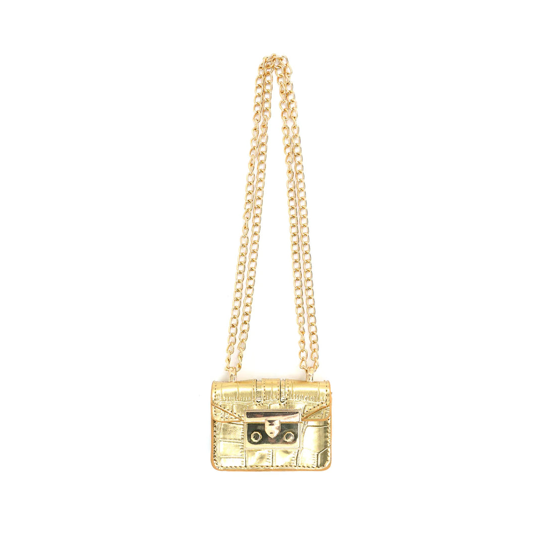 GOLD GOLD CHAIN MINI BAG