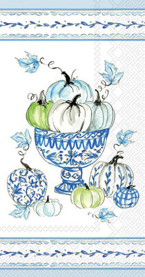 CHINOISERIE PUMPKINS GUEST TOWEL
