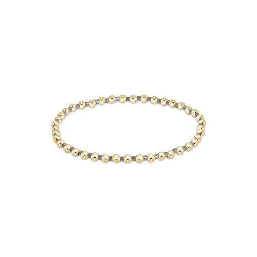 HOPE GRATEFUL BRACELET - METALLIC OYSTER