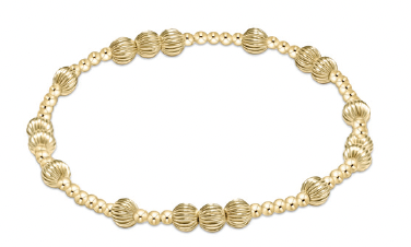 HOPE UNWRITTEN DIGNITY 5MM GOLD BEAD BRACELET