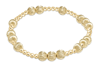 HOPE UNWRITTEN DIGNITY 6MM GOLD BEAD BRACELET