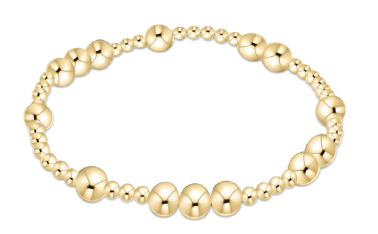 HOPE UNWRITTEN 6MM GOLD BEAD BRACELET