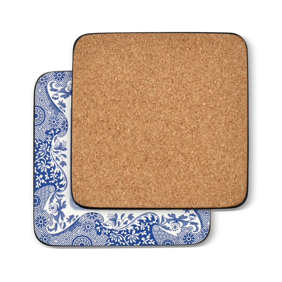 BLUE ITALIAN COASTERS SET