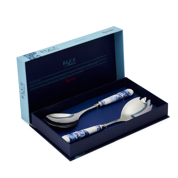 BLUE ITALIAN SET OF 2 SALAD SERVERS