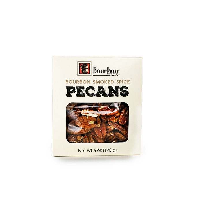 BOURBON SMOKED SPICED PECANS