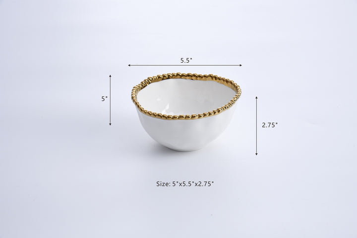 GOLDEN SALERNO SMALL BOWL