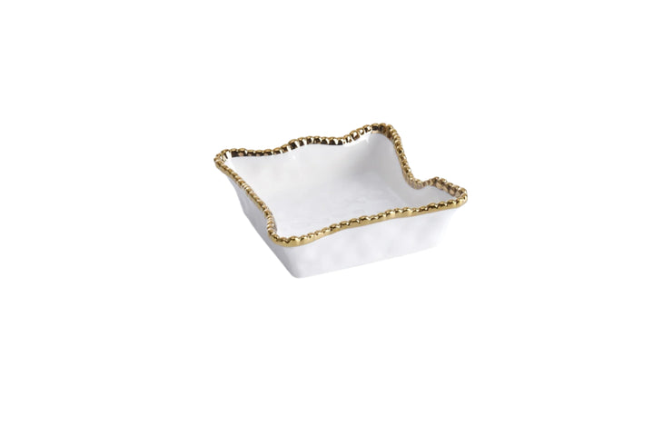 GOLDEN SALERNO COCKTAIL NAPKIN HOLDER