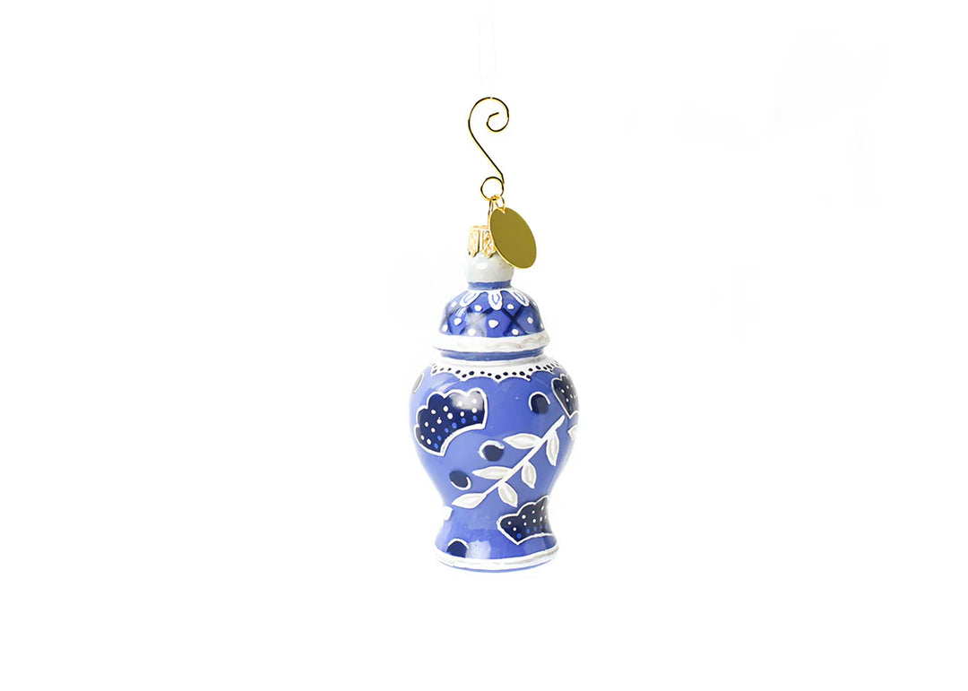 CHINOISERIE JAR SHAPED ORNAMENT