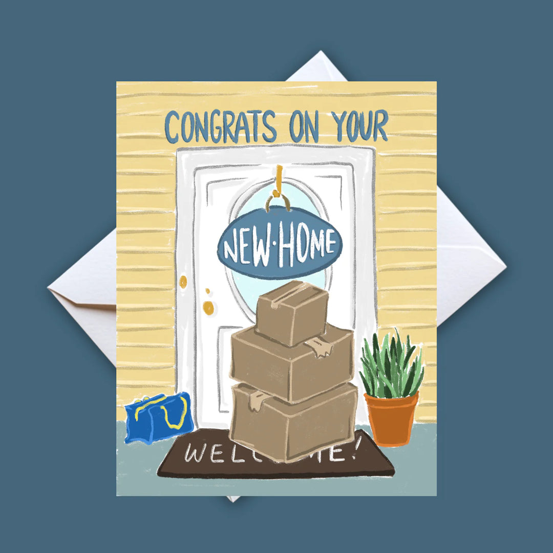 CONGRATS NEW HOME CARD