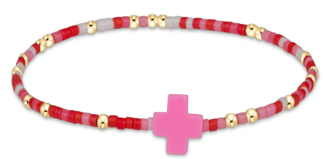 EGIRL HOPE UNWRITTEN SIGNATURE CROSS BRACELET - KIND OF A PIG DEAL