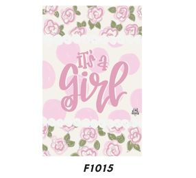 IT'S A GIRL GARDEN FLAG