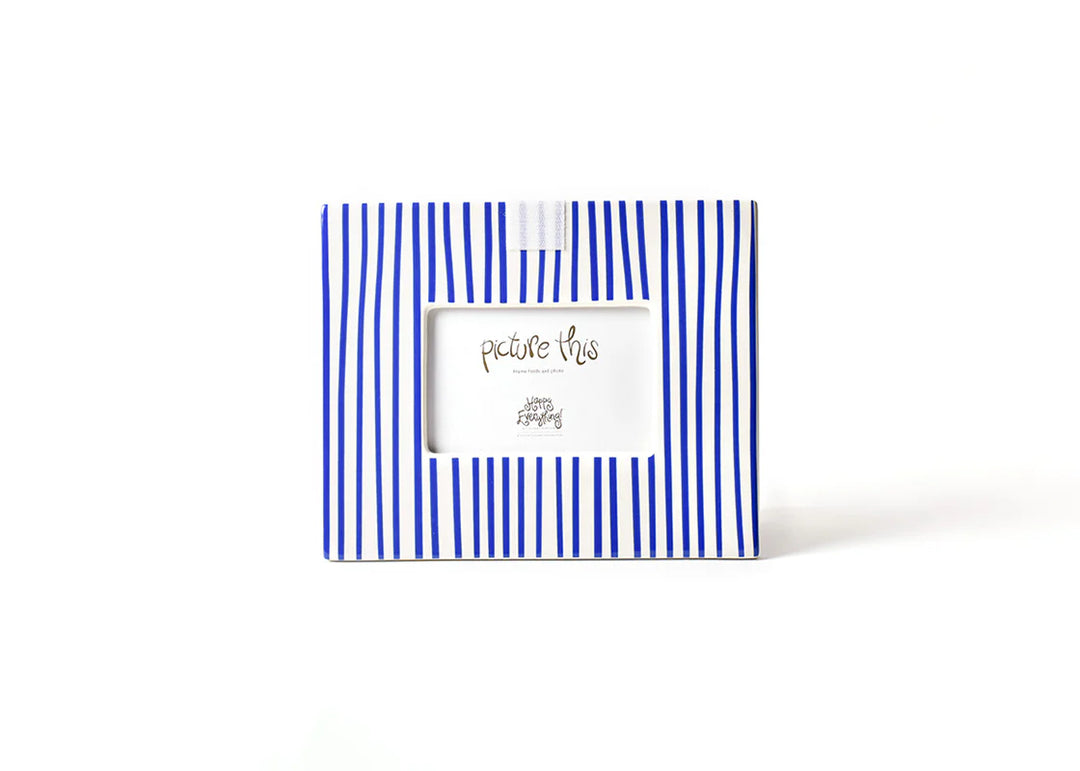 INDIGO SKINNY STRIPE MINI FRAME