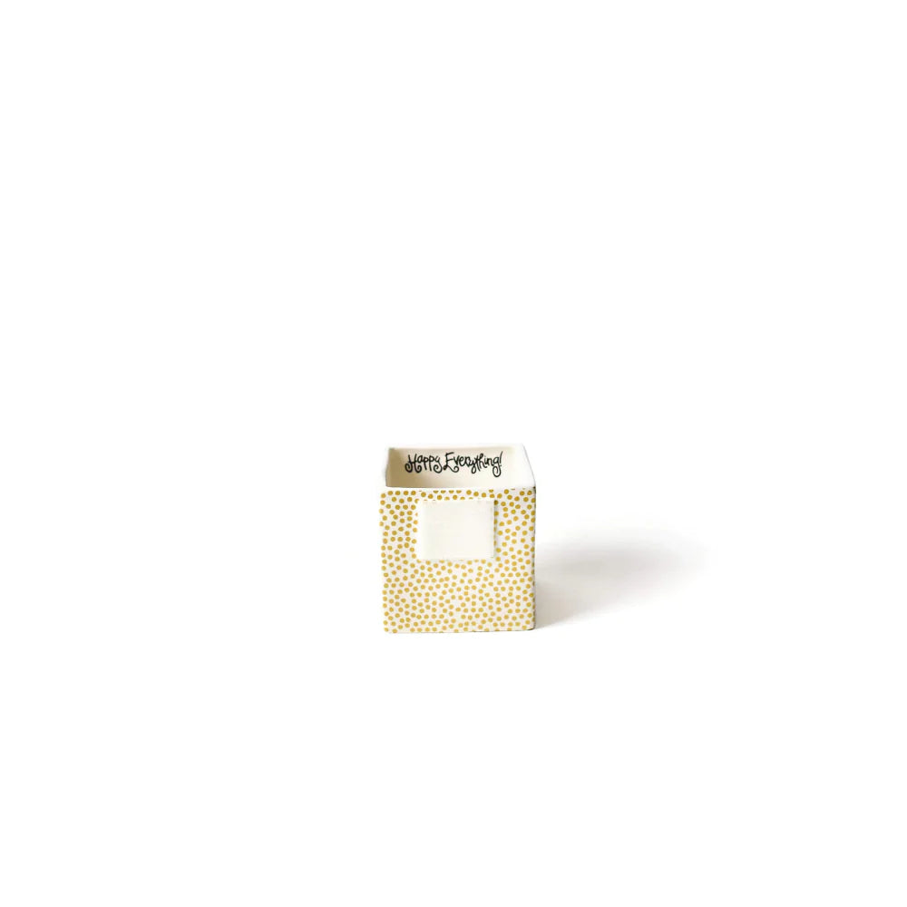 GOLD SMALL DOT SMALL MINI NESTING CUBE