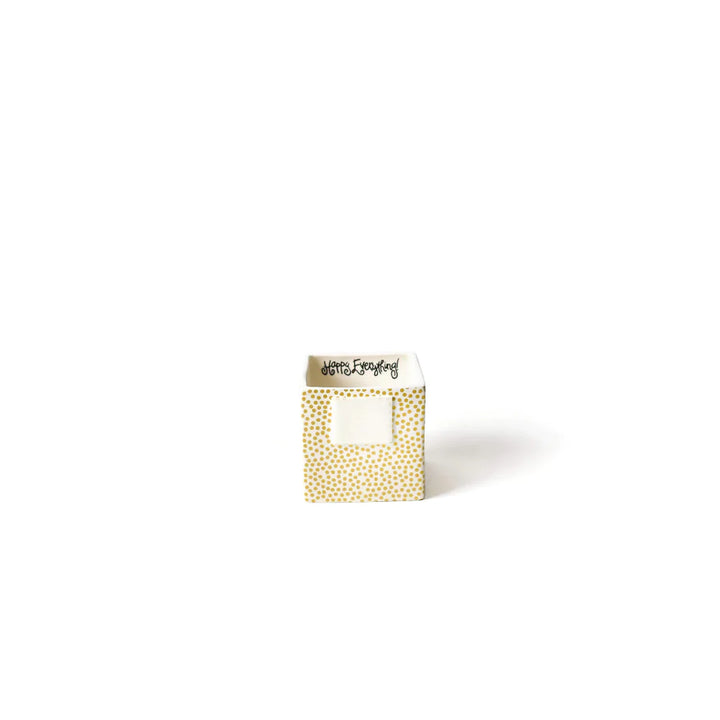 GOLD SMALL DOT SMALL MINI NESTING CUBE