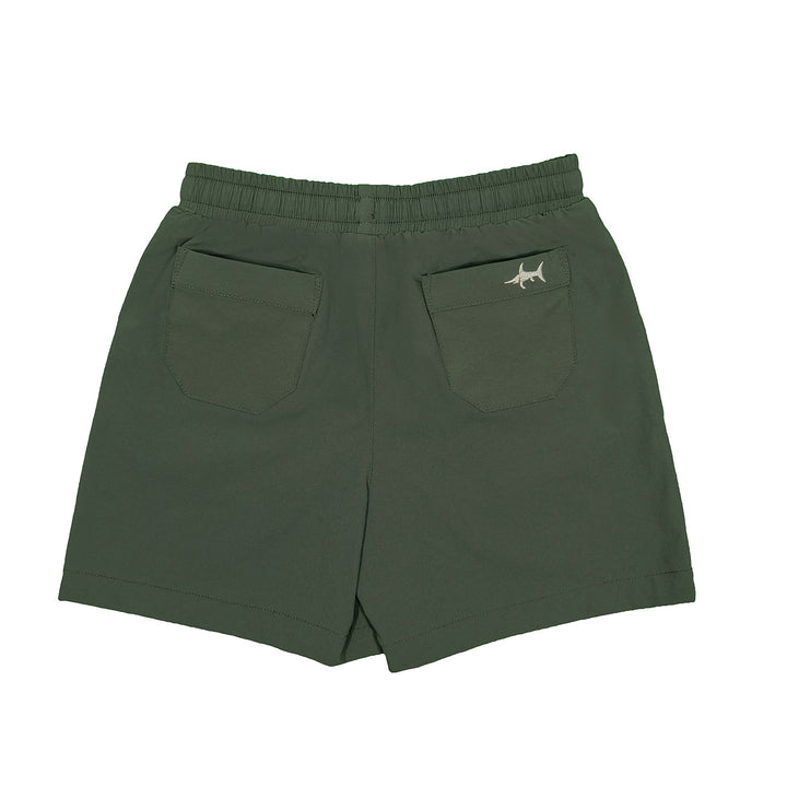 GREEN TOPSAIL PERFORMANCE SHORTS