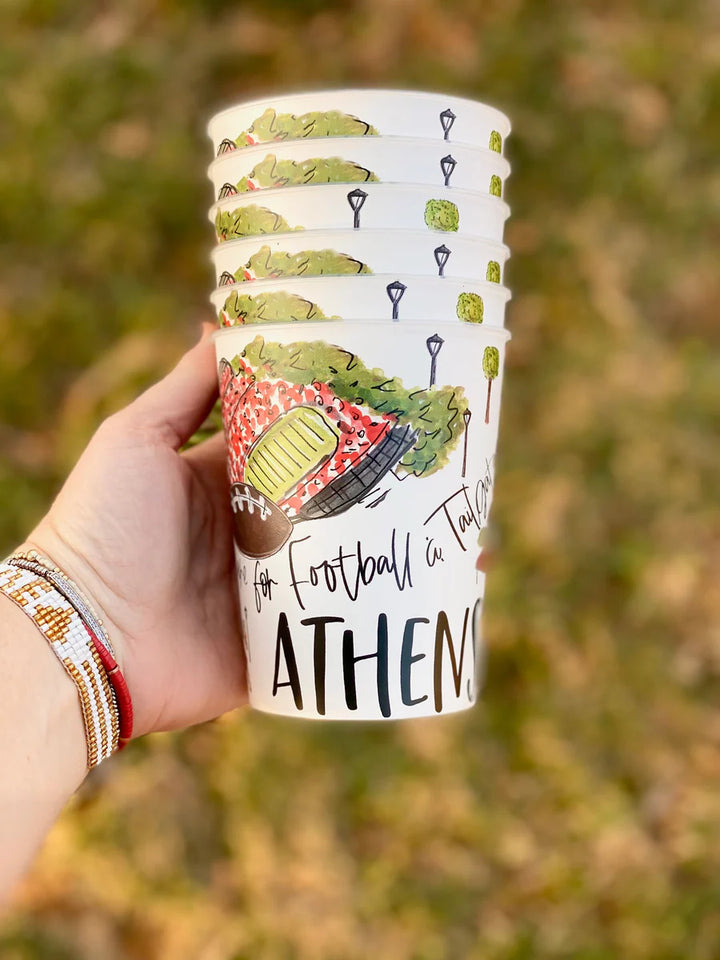 ATHENS, GA REUSABLE PARTY CUPS