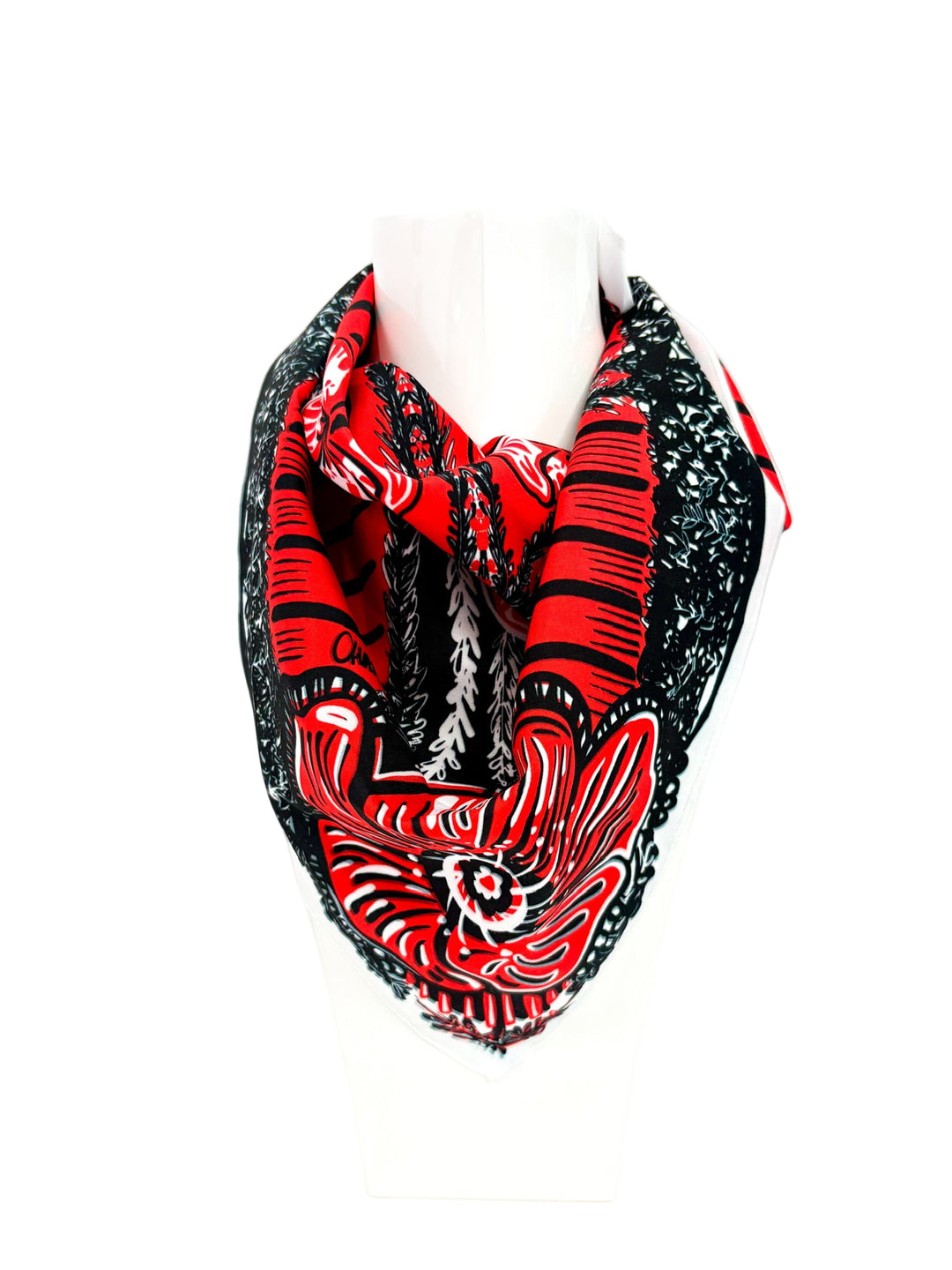 GEORGIA MAGNOLIA & HEDGES GAME DAY SCARF