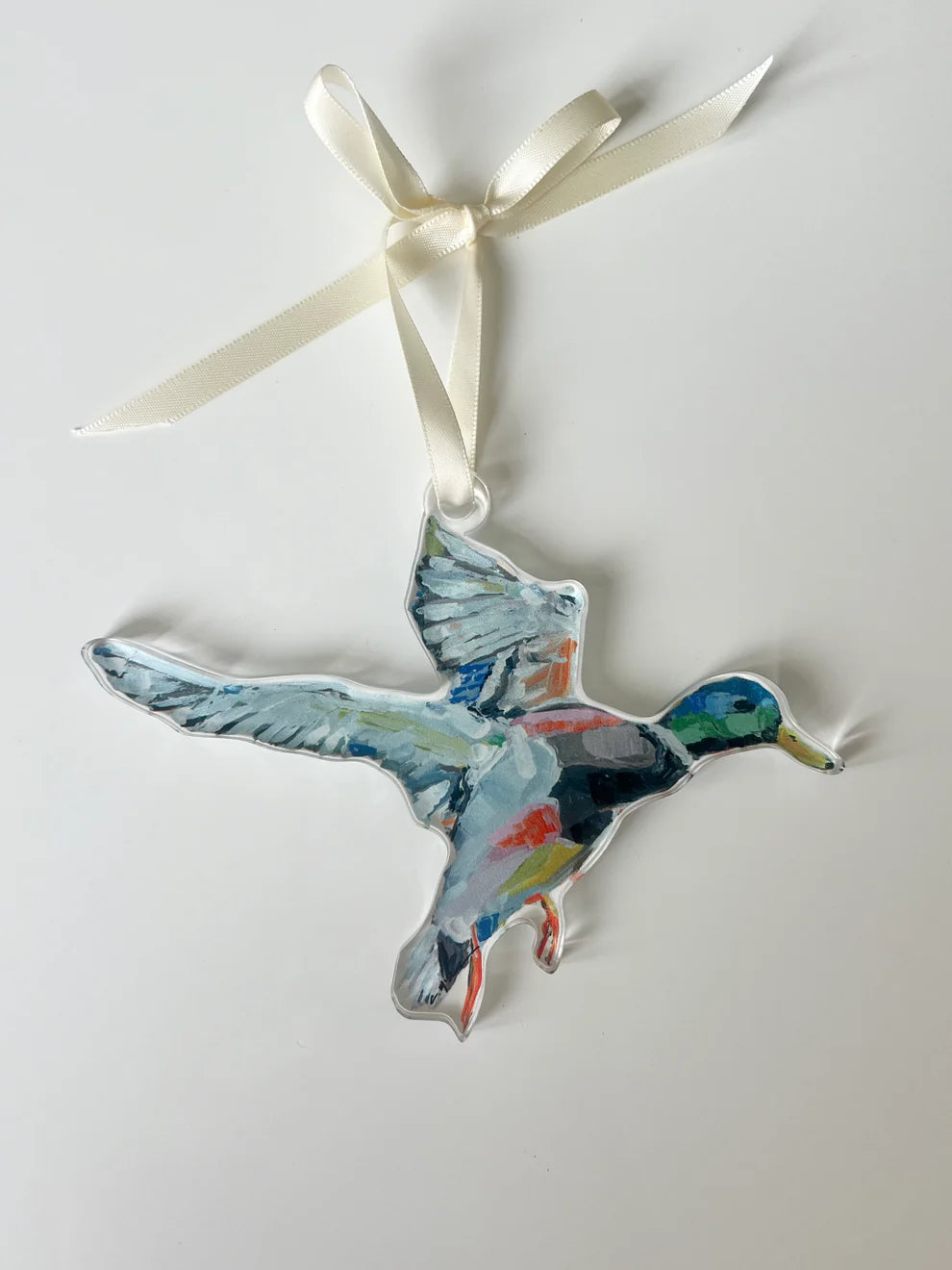 TAKE FLIGHT MALLARD ACRYLIC ORNAMENT