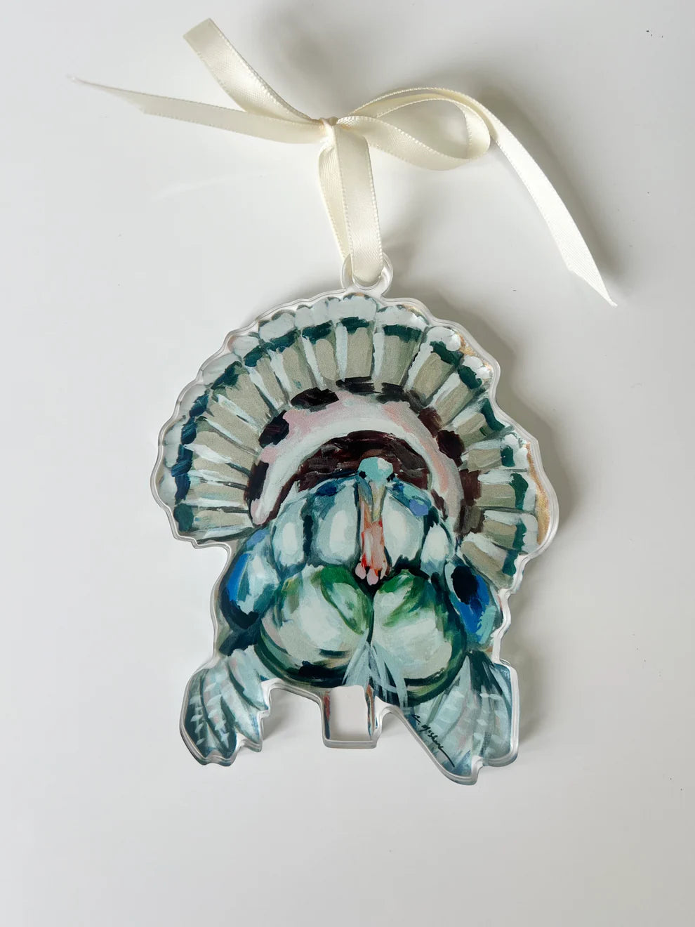 PRESTON GRAVY TURKEY ACRYLIC ORNAMENT