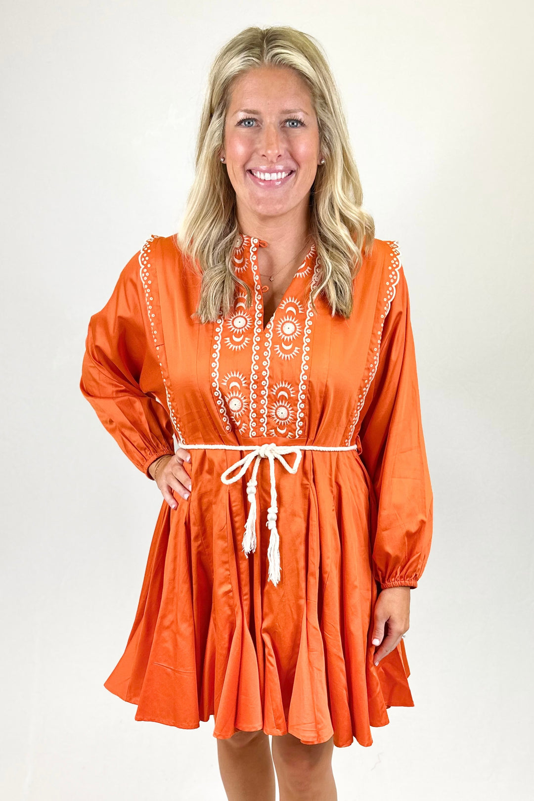 EMILY LOVELOCK: DONNA DRESS | CARAMEL