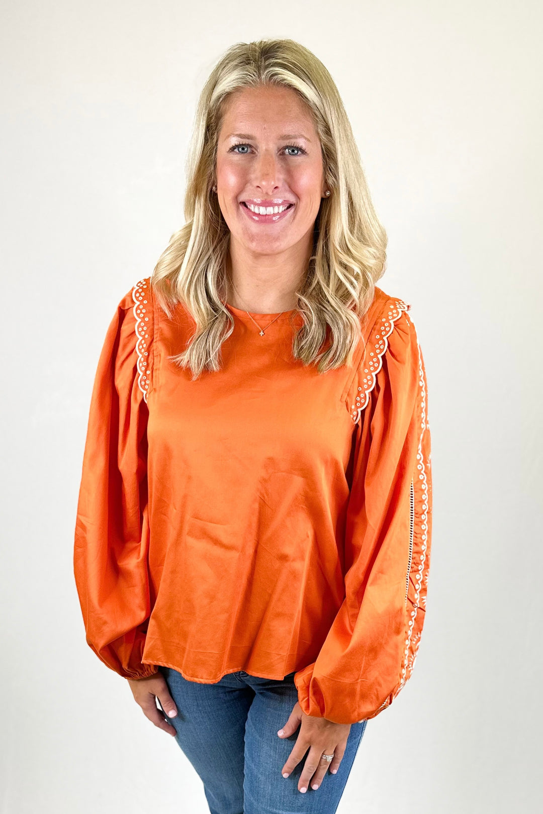 EMILY LOVELOCK: NORA BLOUSE | CARAMEL