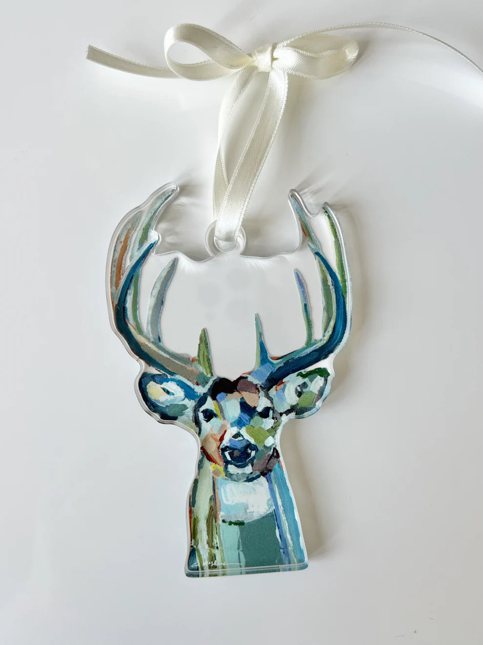 BUCKY ACRYLIC ORNAMENT