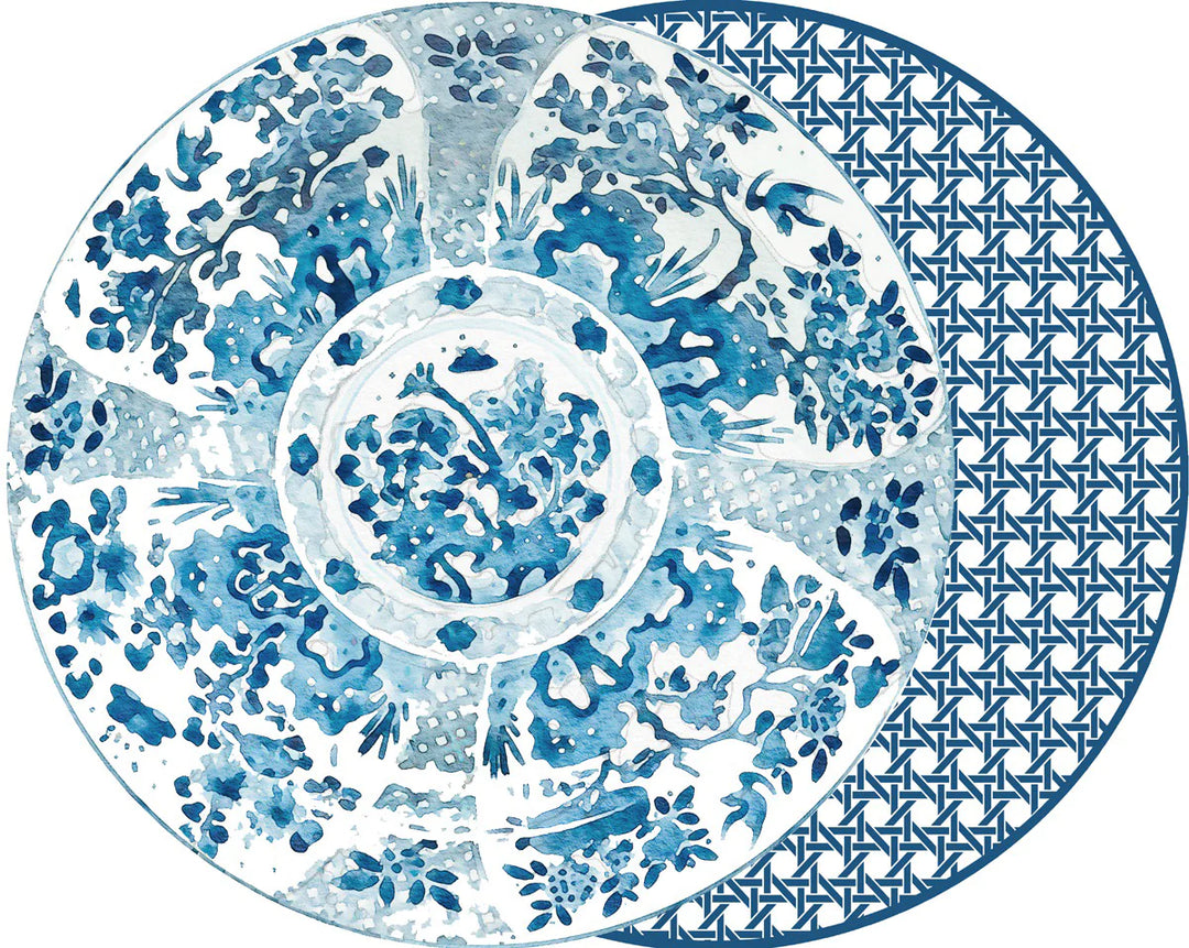 BLUE CANTON REVERSIBLE PLACEMATS