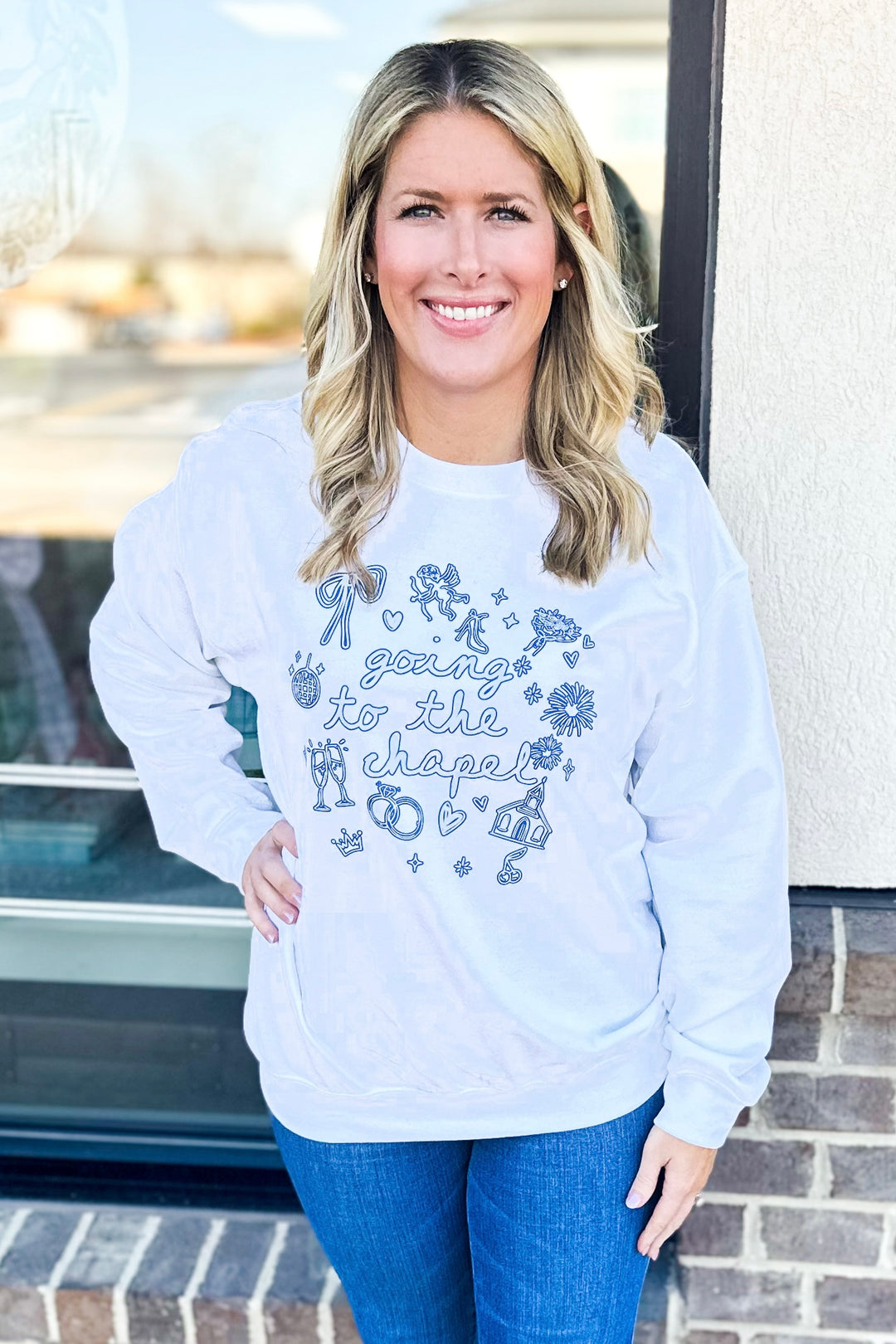 GOING TO THE CHAPEL SWEATSHIRT