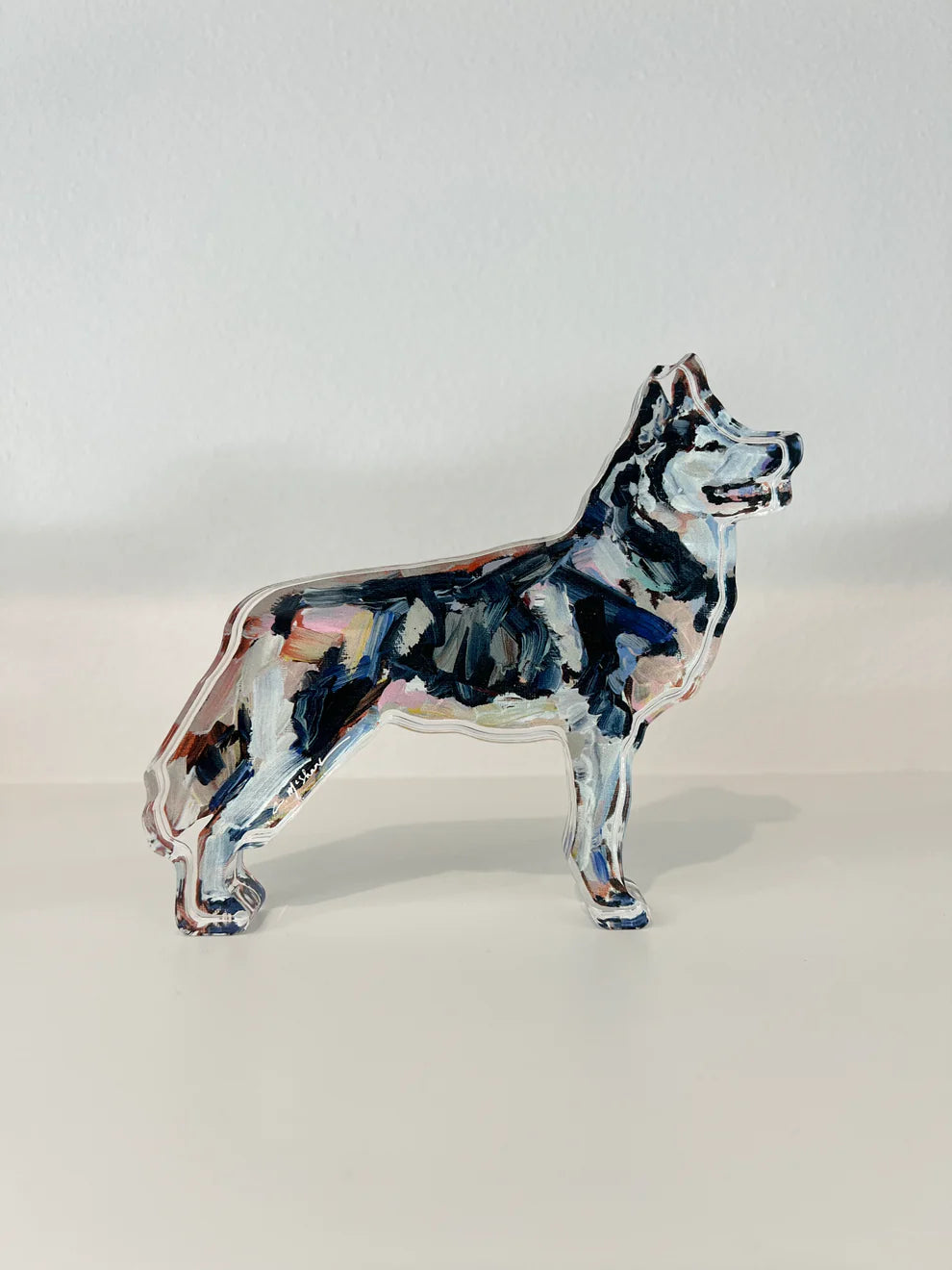 SIBERIAN HUSKY ACRYLIC BLOCK