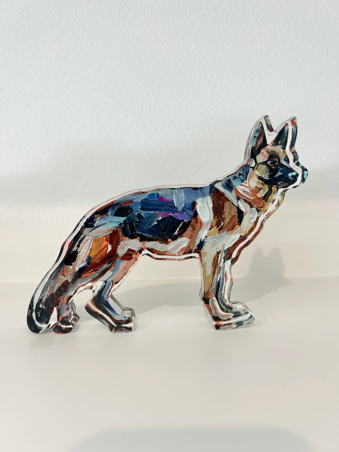 GERMAN SHEPHERD ACRYLIC BLOCK