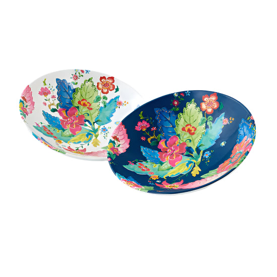 TOBACCO LEAF MELAMINE BOWL