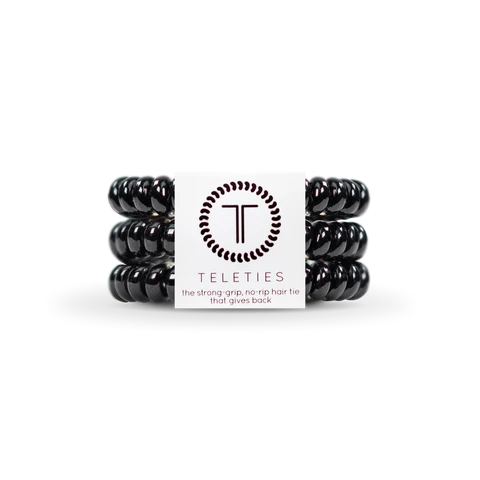 JET BLACK SMALL TELETIES