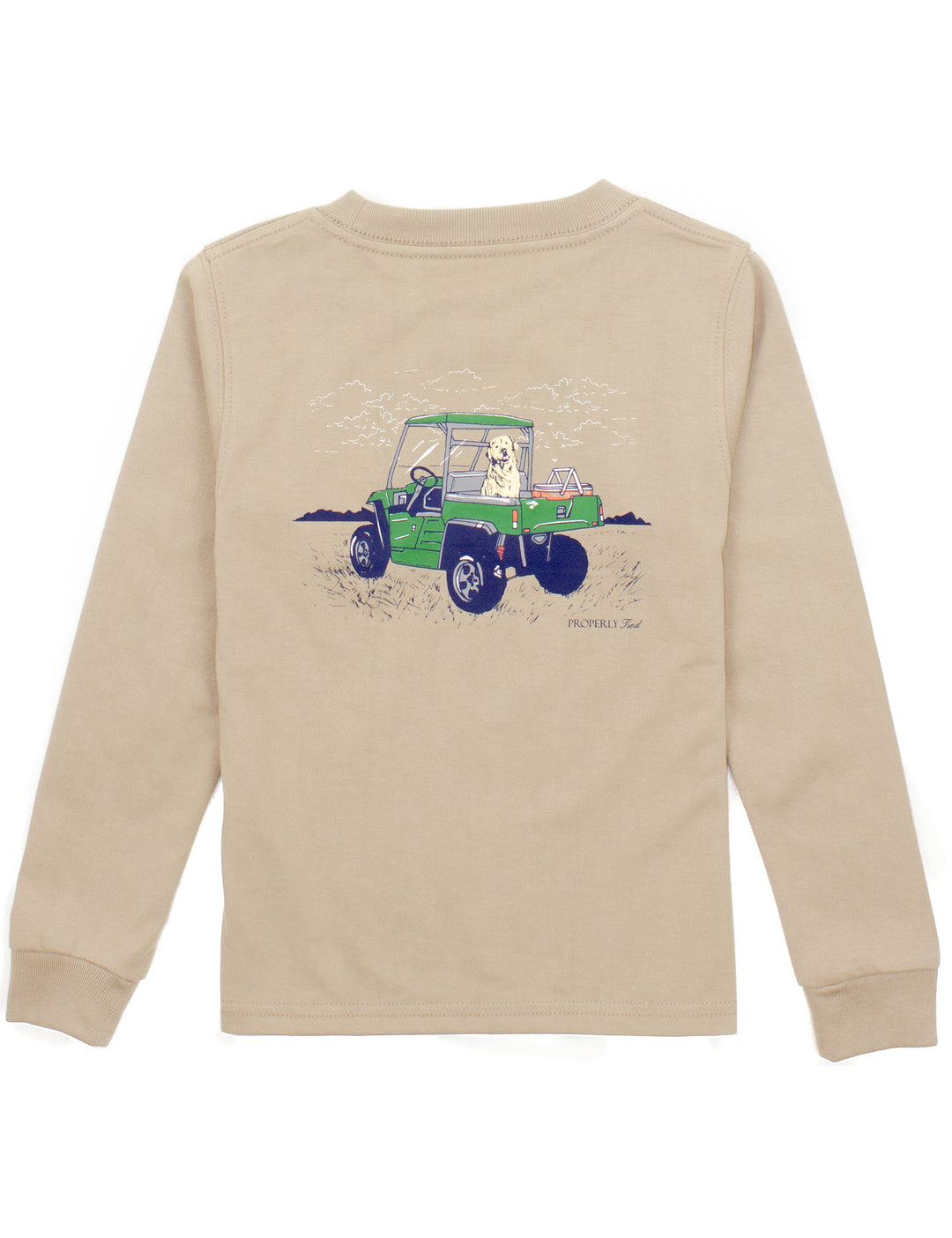 SIDE BY SIDE SAND LONG SLEEVE TEE