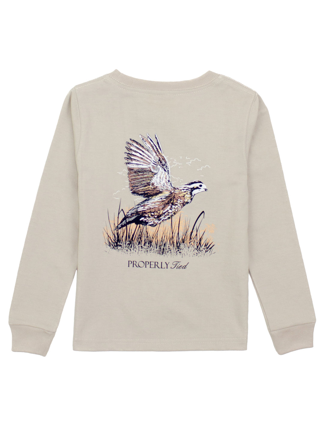 QUAIL LINEN LONG SLEEVE TEE