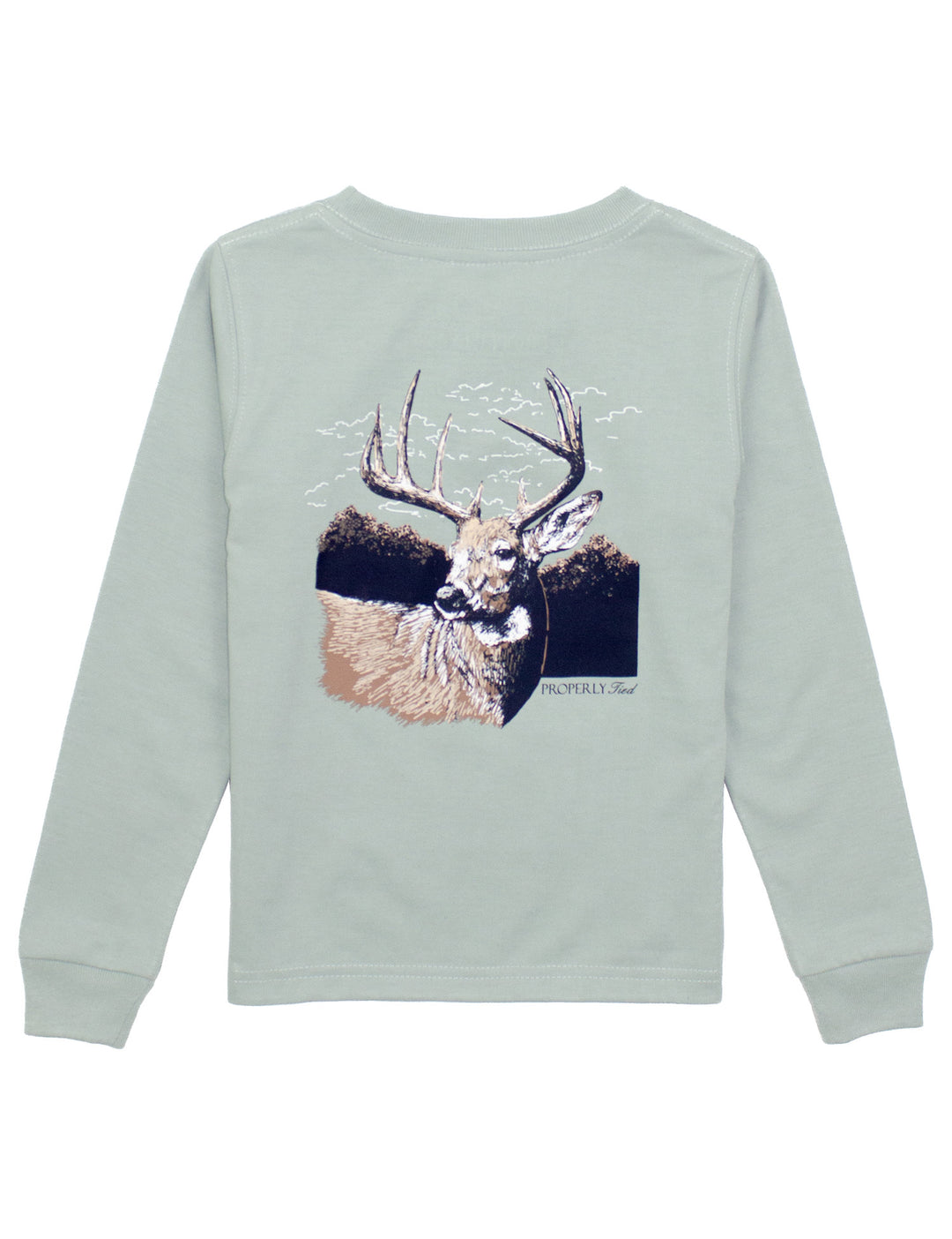 BUCK SAGE LONG SLEEVE TEE