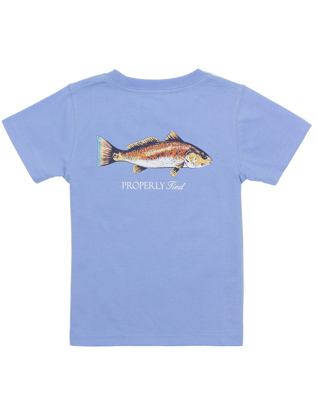 REDFISH LIGHT BLUE SHORT SLEEVE TEE