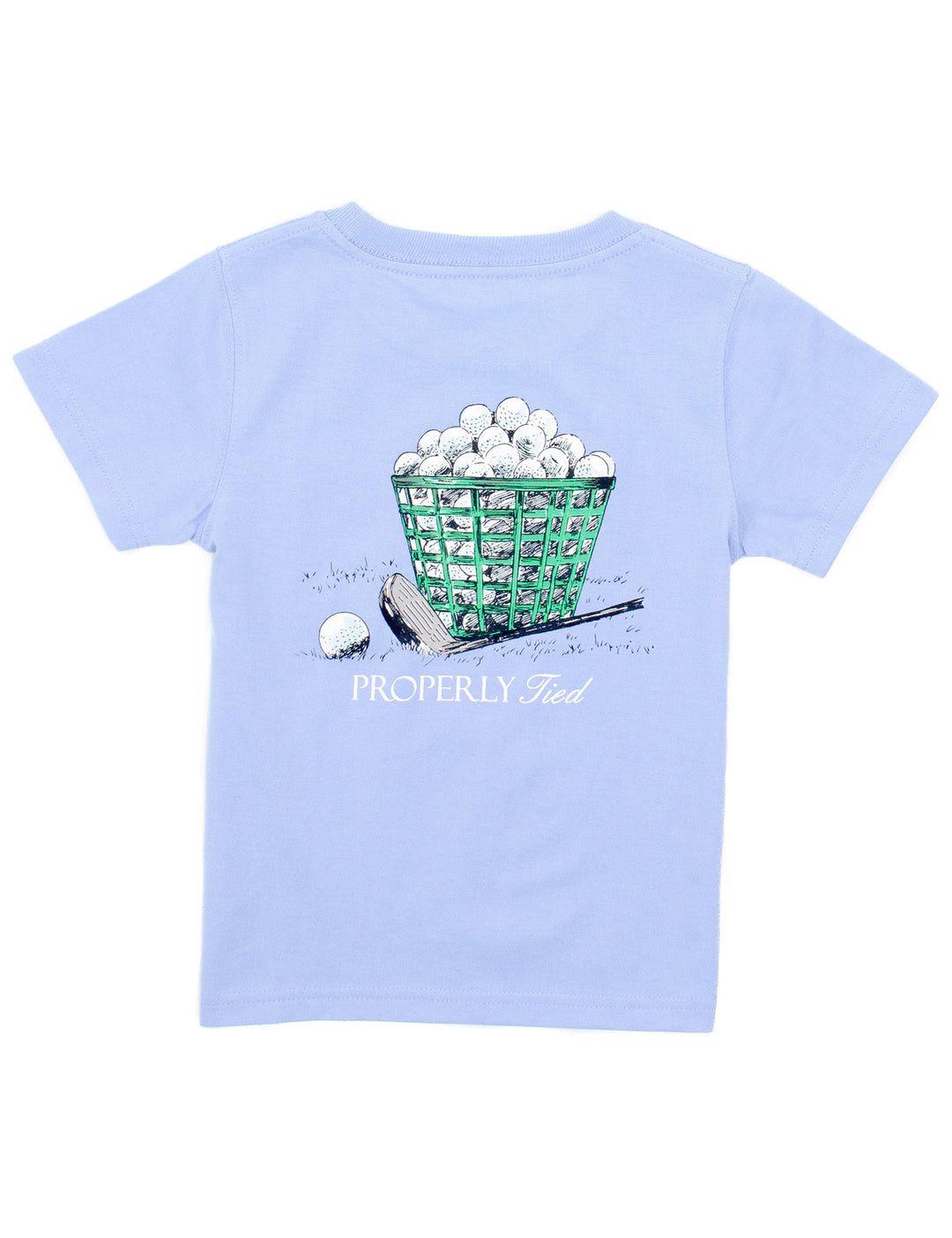 GOLF RANGE LIGHT BLUE SHORT SLEEVE TEE