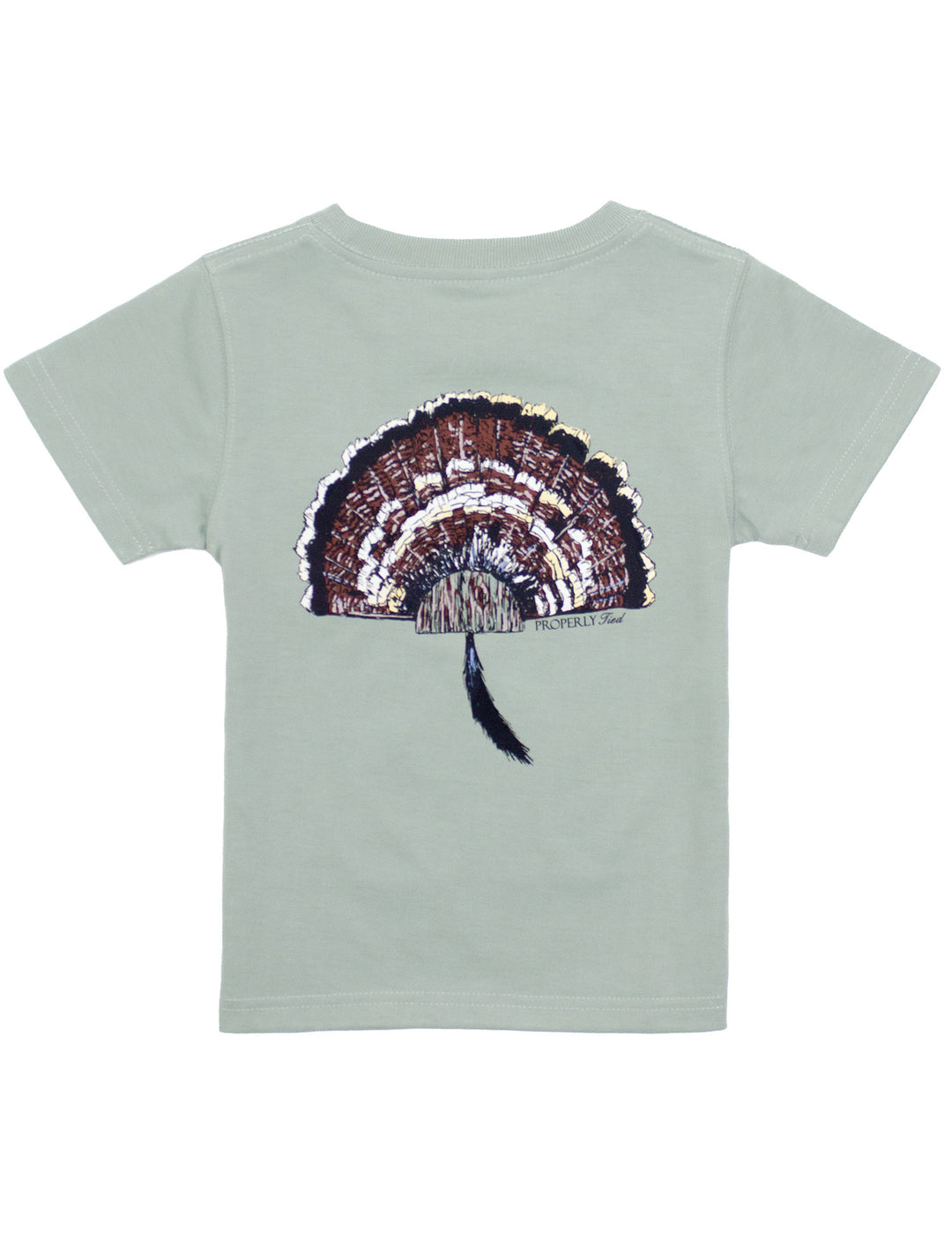 TURKEY MOUNT CHROME GREY TEE
