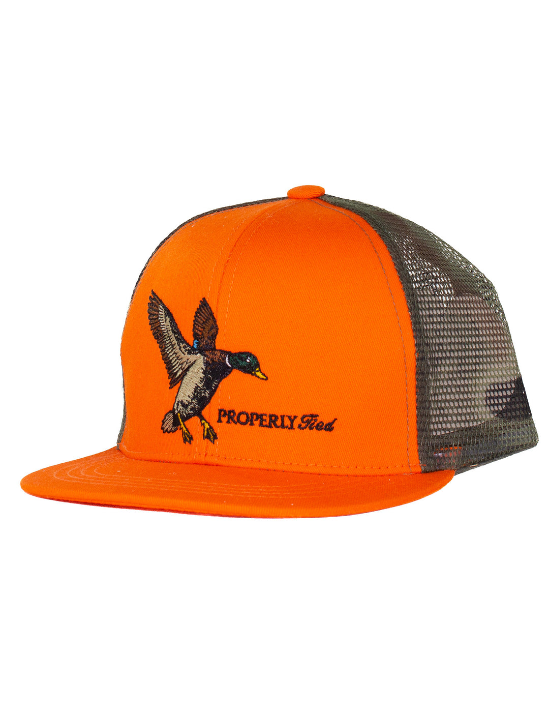 YOUTH FLYING MALLARD TRUCKER HAT