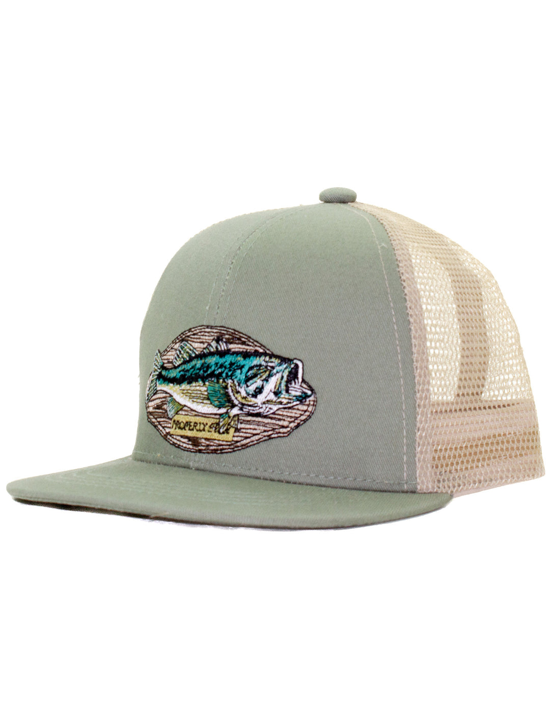 YOUTH BASS MOUNT TRUCKER HAT