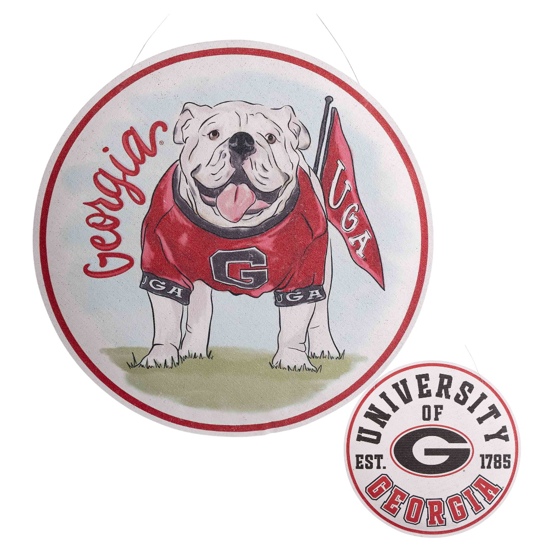 GEORGIA MASCOT/RETRO REVERSIBLE BURLEE