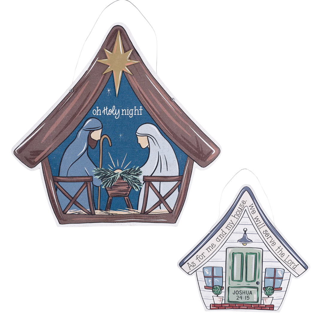 OH HOLY NIGHT/IN THIS HOUSE REVERSIBLE BURLEE