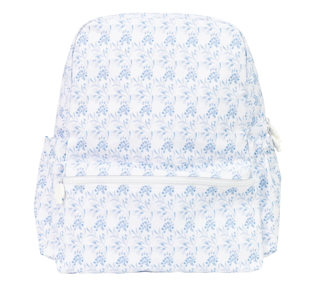 NAVY FLORAL SMALL BACKPACK